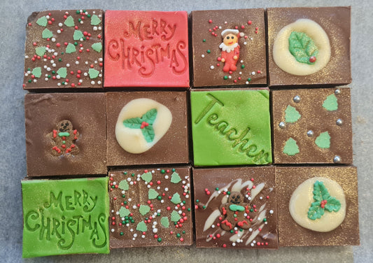 Happy Christmas Teacher - Indulgence Box (12 piece)