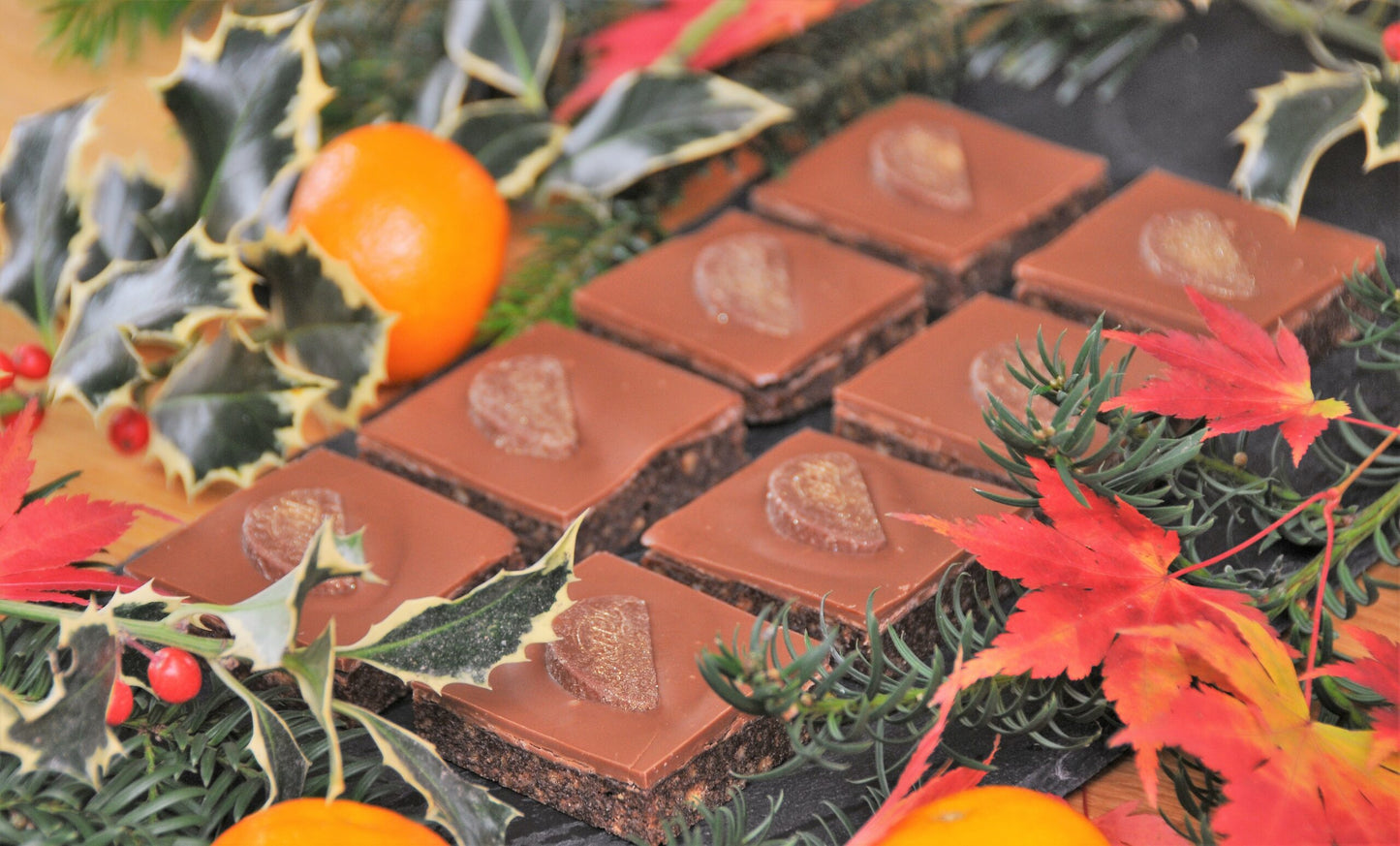 Chocolate Orange Crunch Treat Box (6 piece)