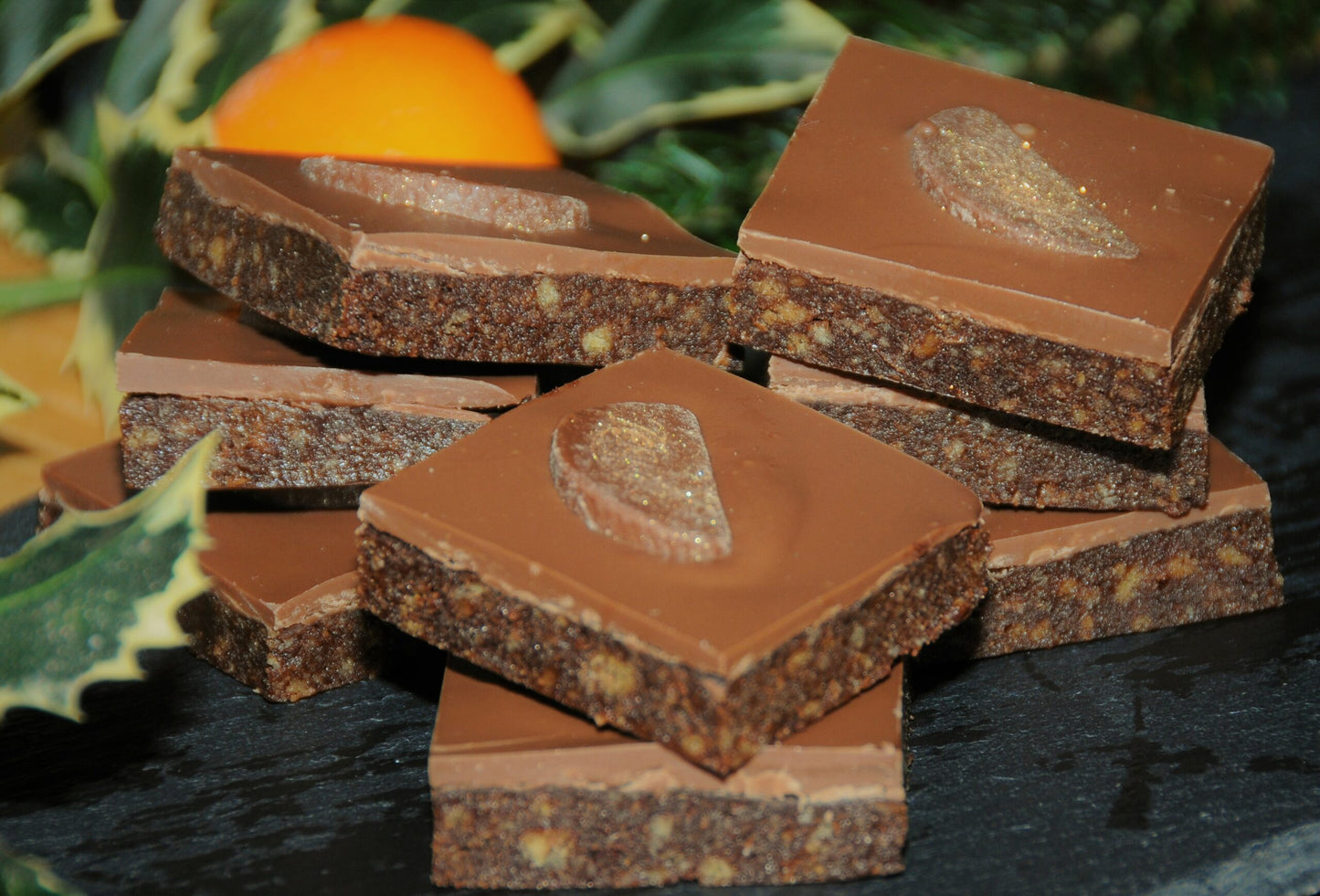 Chocolate Orange Crunch Treat Box (6 piece)