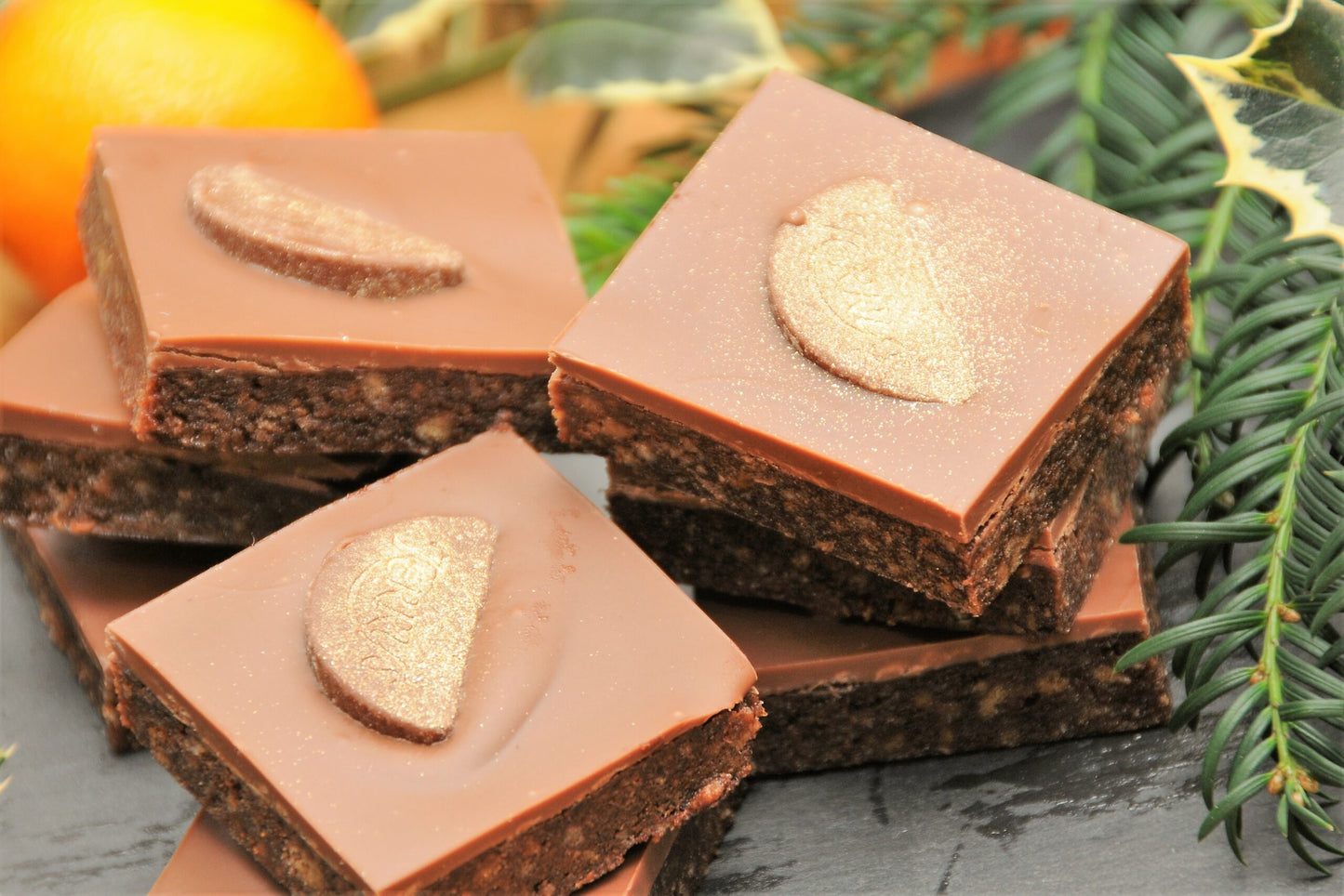 Chocolate Orange Crunch Treat Box (6 piece)