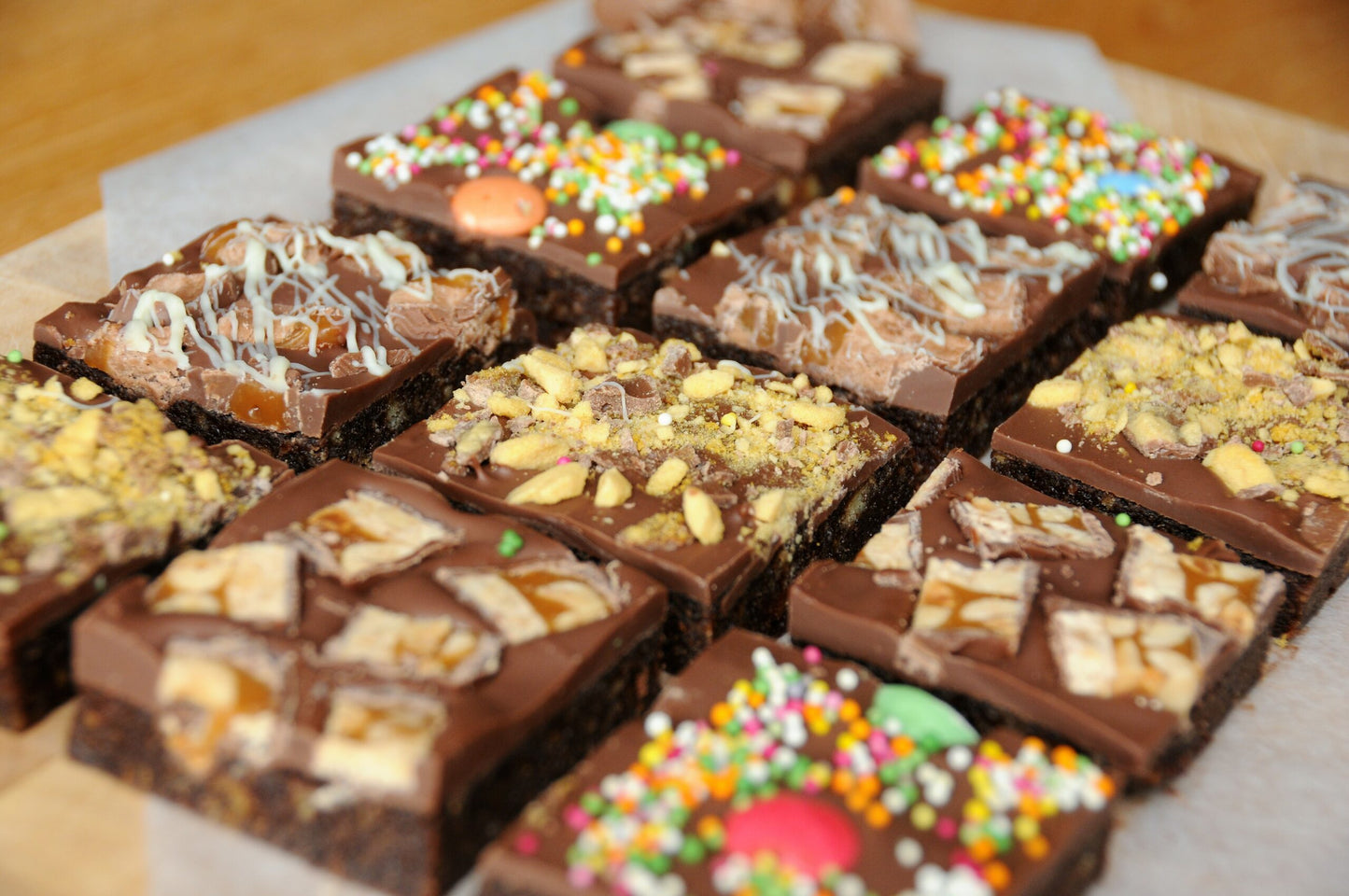 Chocolate Crunch Sweet Sugar Candy - Treat Box (6 piece)