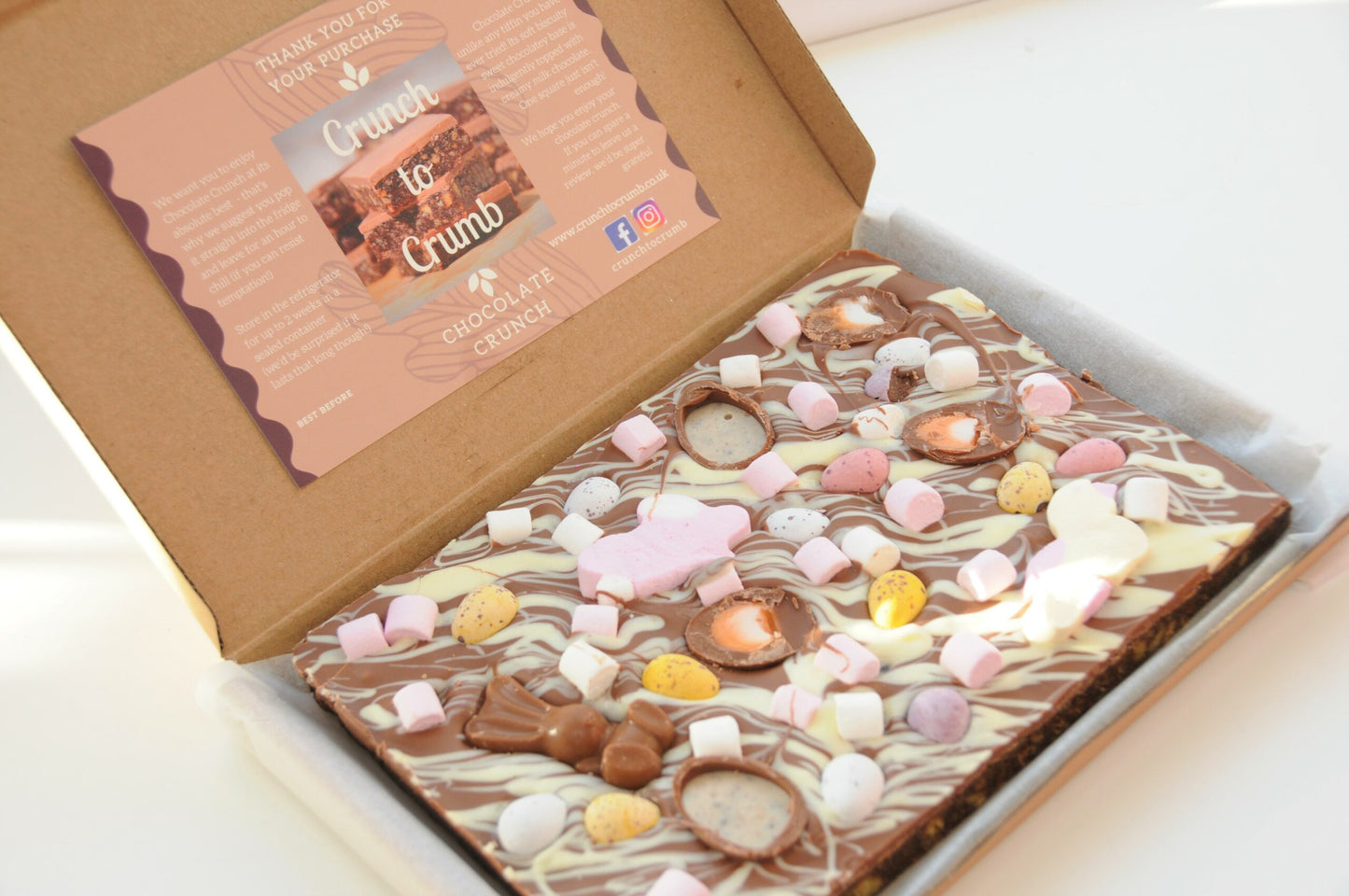 Easter Crunch Slab - (A5 whole slab) Pre-order for dispatch 16/04/25