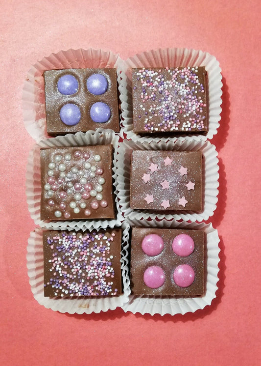 Chocolate Crunch Baby Pink - Treat Box (6 piece)