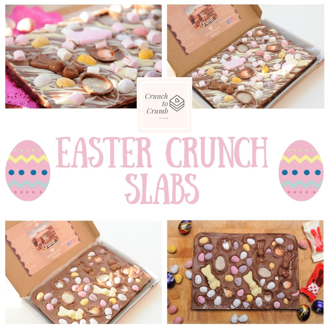 Easter Crunch Slab - (A5 whole slab) Pre-order for dispatch 16/04/25