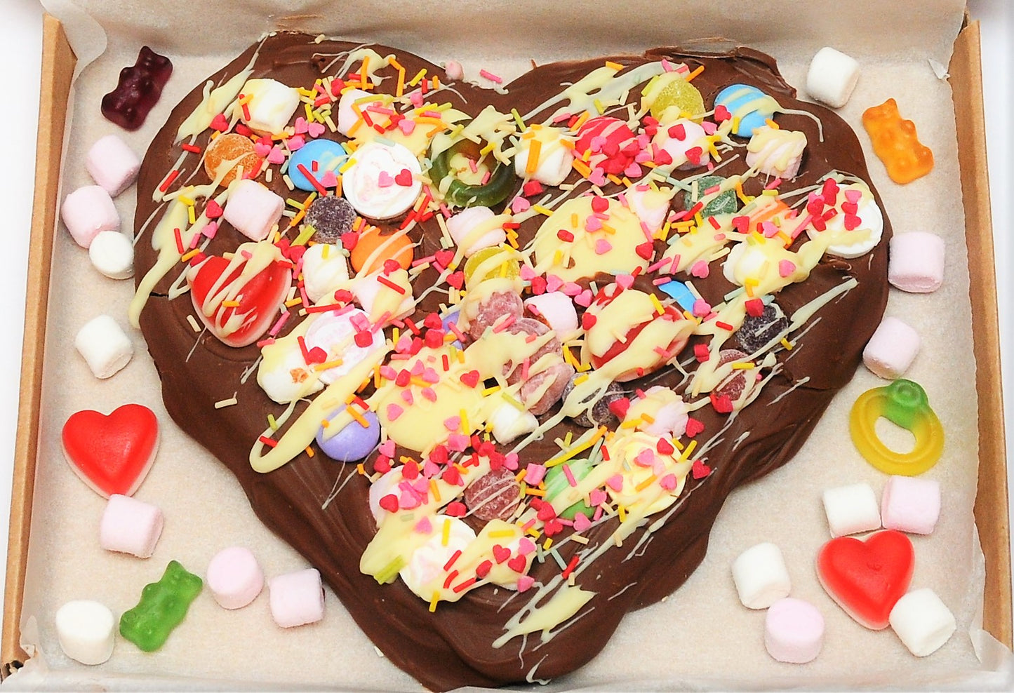 Chocolate Crunch Heart - All the sweeties 🍬