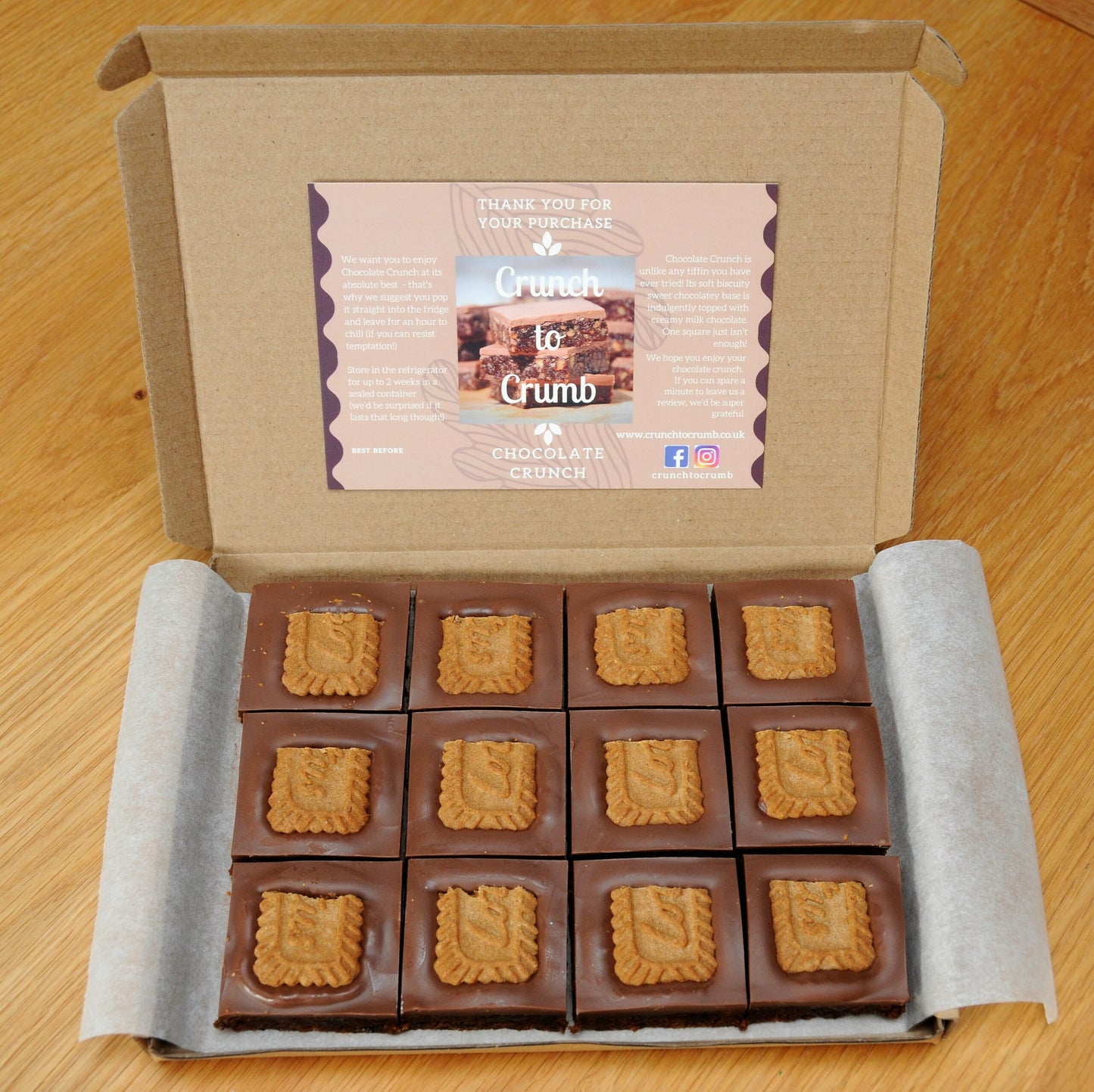 Biscoff Crunch - Treat Box (6 piece)