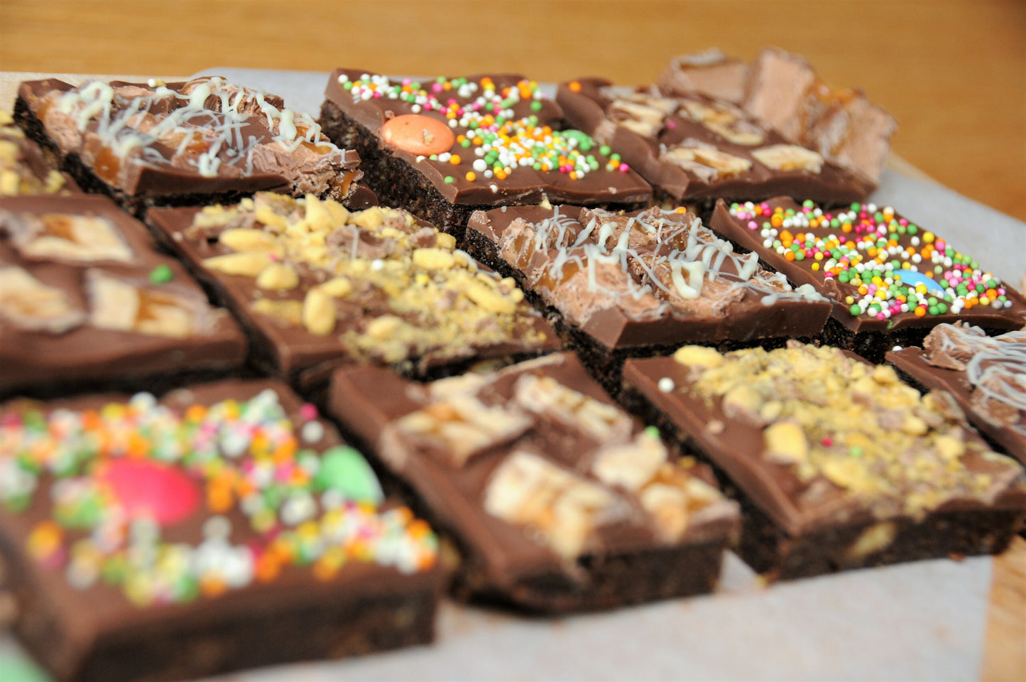 Chocolate Crunch Sweet Sugar Candy - Treat Box (6 piece)